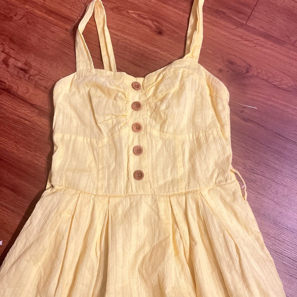 Charlotte Russe Sunny Yellow Dress - Picture 3 of 6